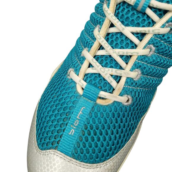 Ecco Biom Train Women’s Sz 9 EU 40 Natural Motion Training Shoes White Gray Teal - Picture 11 of 16